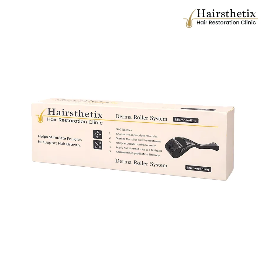Dermarollers for hair growth